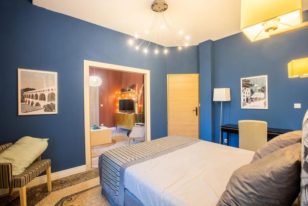 La Suite 2 Pieces Lit Queen Size Entree Privee 尼姆 外观 照片